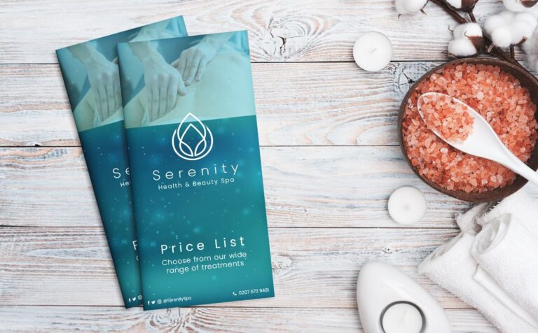 Leaflet printing