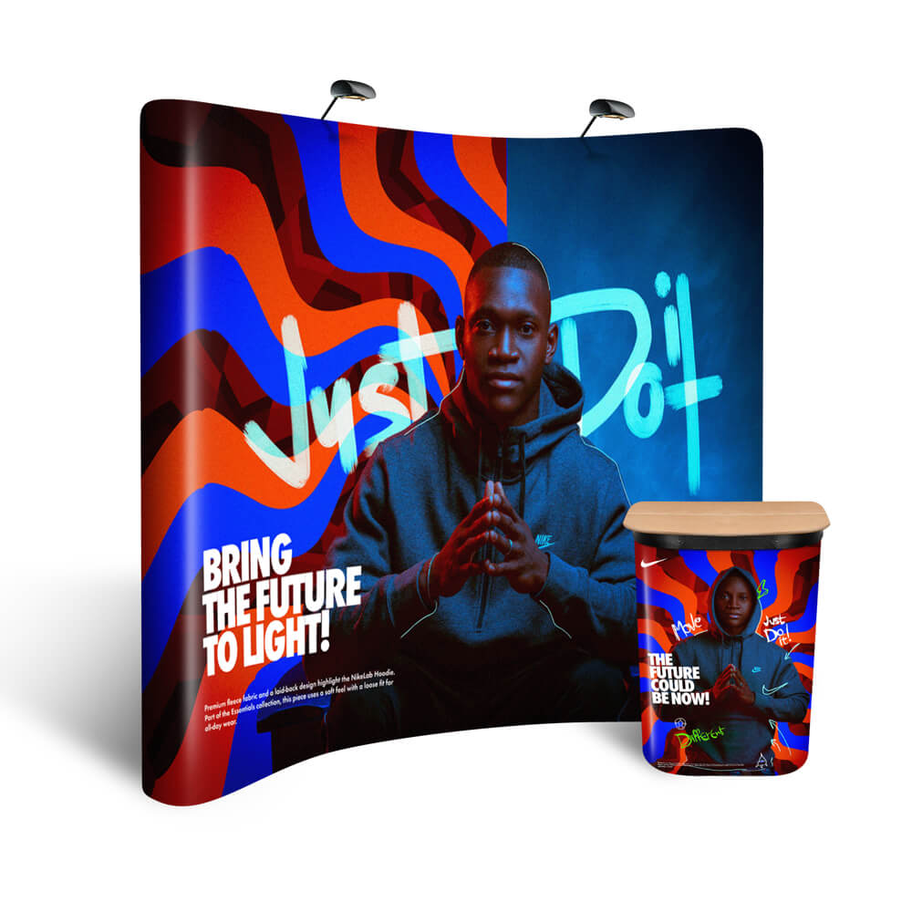 Vision curve pop-up kit